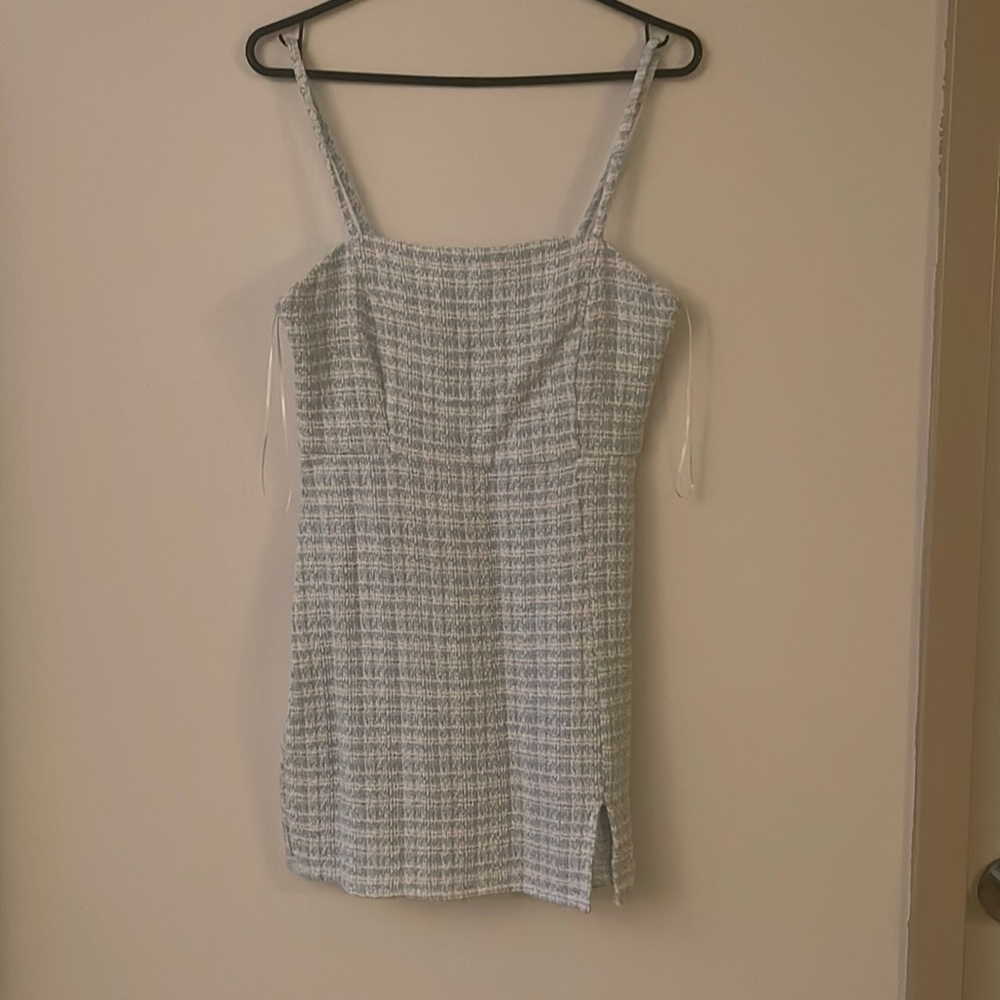 Zara Powdered Blue mini dress